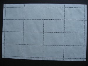 Canada WWII Sc 1260-3 a full sheet of 16 used! (so four used blocks!)