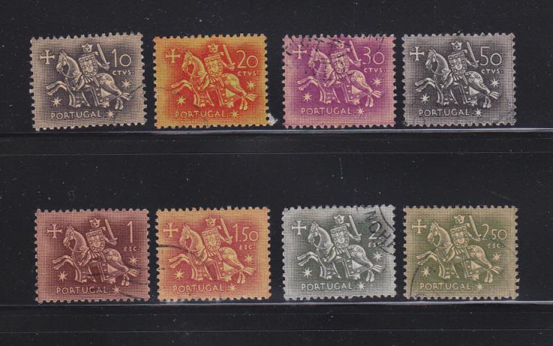 Portugal 762-764, 766, 768-769, 771 U Equestrain Seal (C)