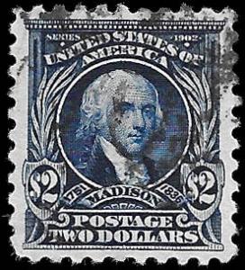 1917 US SC # 477  F VF 75 USED NH ng  HAND  CANCEL  -   SOUND - WITH CERT.