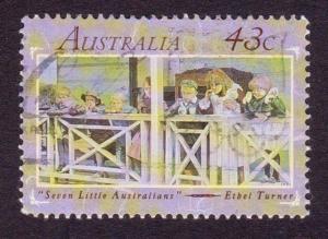 Australia 1991 Sc#1227, SG#1305 43c Ethel Turner, Literature USED.