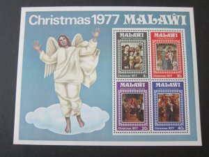 Malawi 1977 Sc 314a Christmas Religion set MNH