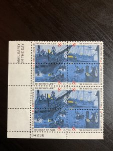 US SC# 1483a Boston Tea Party MNH Double Block