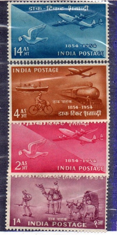 India 248-251 Set Mint Hinged