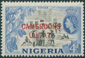 Cameroons UKTT 1960 4d black & blue SGT6 MNH