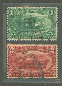 United States #285-286  Multiple