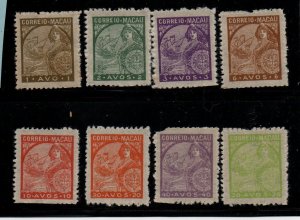 Macao 316-323 Set Mint Never Hinged
