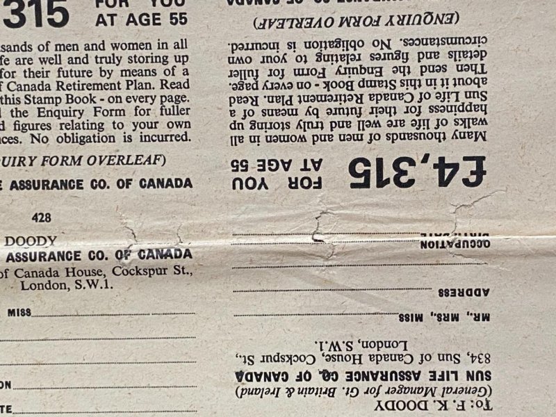 ADVERTISERS PROOF FOR 4/6 JAN 1970 BOOKLET