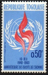 Togo Sc #457 Mint Hinged