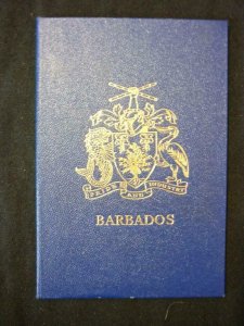 BARBADOS 1969 UPU DELEGATES PRESENTATION FOLDER