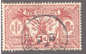 New Hebrides- British, Sc #18, Used