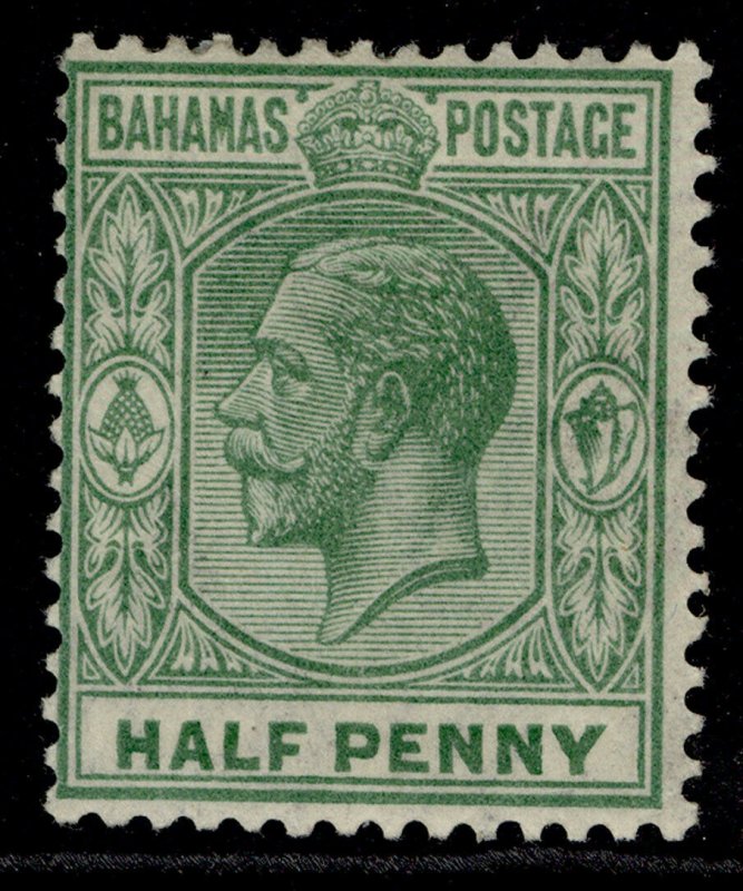 BAHAMAS GV SG115, ½d green, M MINT. 