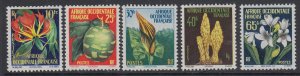 French West Africa, Scott 79-83 (Yvert 68-72), MLH