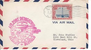 C11 Airport Dedication Airmail Cover