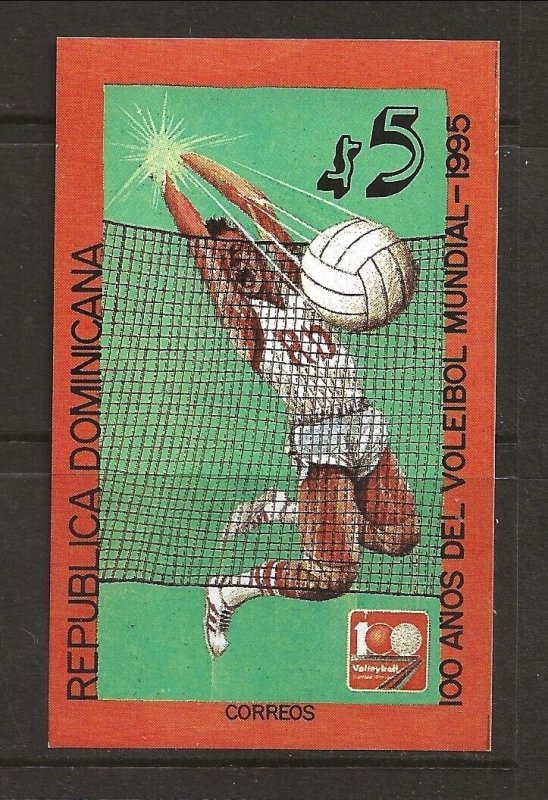 Dominican Republic Sc 1205 NH issue of 1995 - Sport - Volleyball 