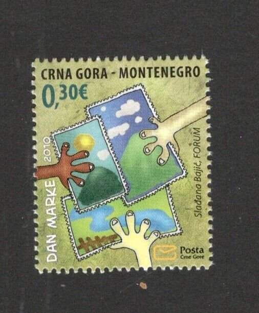 MONTENEGRO - MNH STAMP - STAMP DAY - 2010.