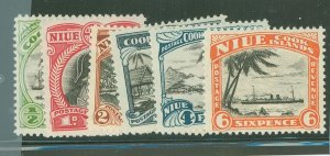 Niue #53-58 Unused