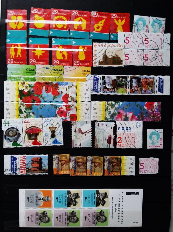 Netherlands 3 pages used/unused