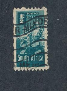 South Africa 1942  Scott 90a used - 1/2p, Infantry