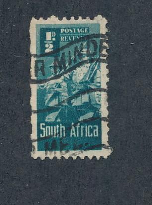 South Africa 1942  Scott 90a used - 1/2p, Infantry