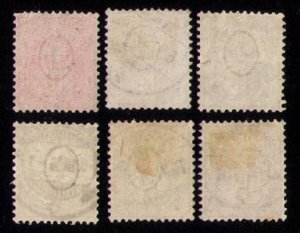 SWITZERLAND SCOTT 113-118 NOT A COMPLETE SET F-VF