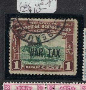 North Borneo SG 318 Beaufort CDS VFU (9dvp) 