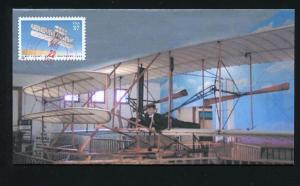 US 3783 First Flight Southport Cachet Wright Flyer