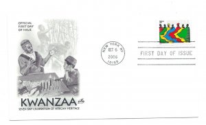 4119 39c Kwanzaa, 2006, ArtCraft FDC