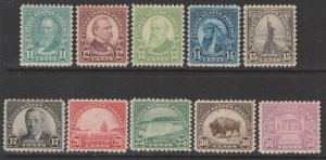 U.S. Scott Scott #692-701 Stamps - Mint Set