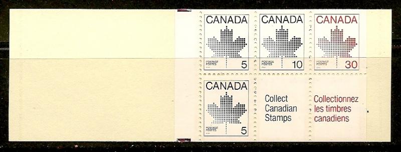 Canada #BK82 Complete Booklet MNH /