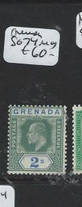 GRENADA (P0409B) KE  2/-  SG 74  MOG