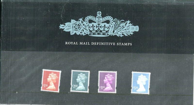  Elizabeth II 2003 High Value Definitive Stamps Royal Mail Presentation Pack