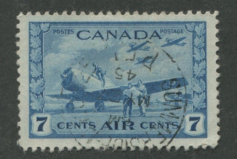 CANADIAN MILITARY POST OFFICE CANCEL SUMMERSIDE P.E.I. - M.P.O. 625