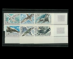 F.S.A.T. SC# 58-63 MNH. Cat.49.50. Better Item