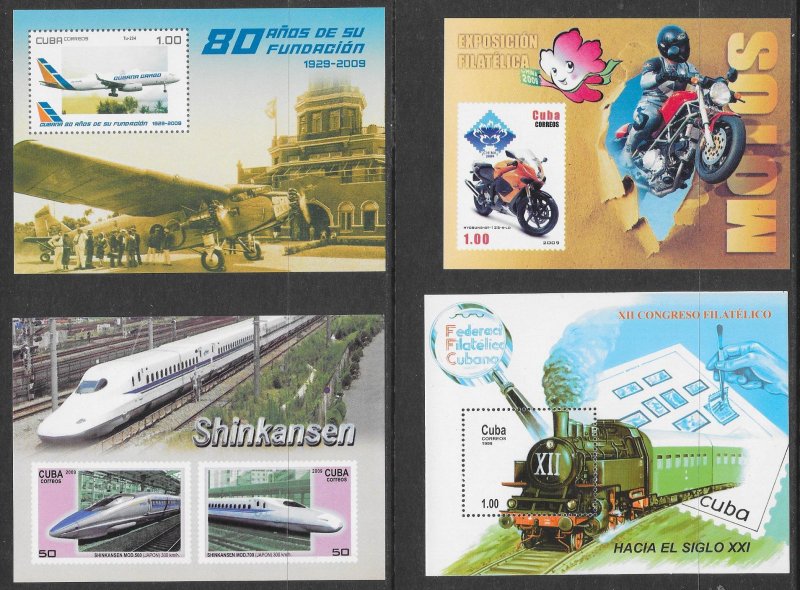 WORLDWIDE (120) All Different Souvenir SHeets ALL Mint Never Hinged