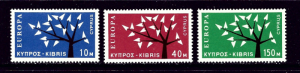 Cyprus 219-21 MNH 1963 Europa