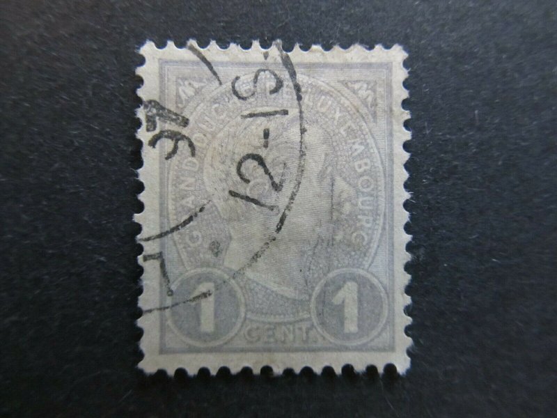 A4P26F26 Letzebuerg Luxembourg 1895 1c used