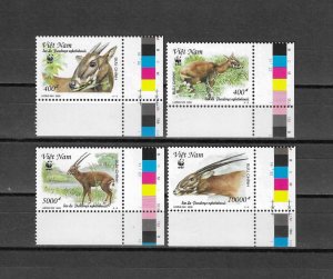 VIETNAM 2000 WWF SG 2325/8 MNH