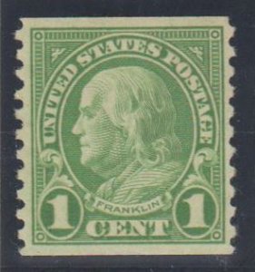 U.S. Scott #597 Franklin Stamp - Mint Single