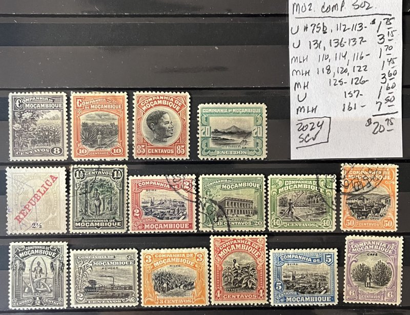 Mozambique Company Selection #75b//161- SCV=$20.75