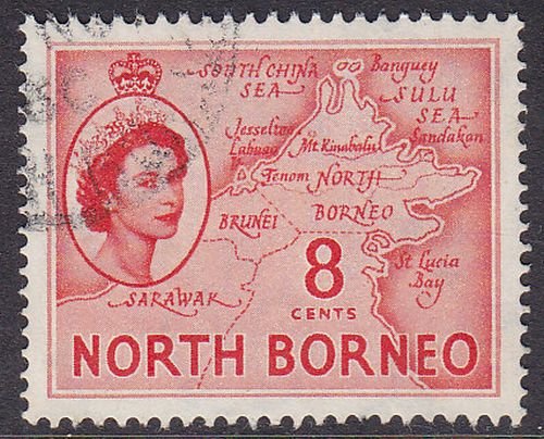 Malaya (North Borneo) 1954 SG377 Used