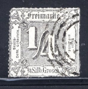 Thurn and Taxis #21 Used,   VF.   CV $400.00   ...   6340021