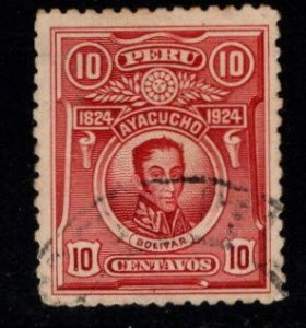 Peru  Scott 237 used 1924 stamp