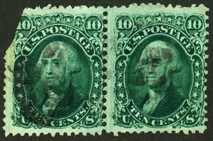 U.S. #68 USED PAIR