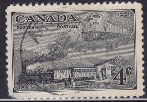 Canada 311 Postage Stamp Centenary 1951