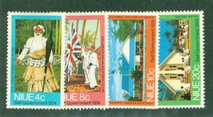 NIUE 167-70 MH BIN $1.00