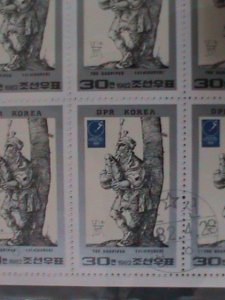 ​KOREA-SC# 2173- ESSEN'82INTERNATIONAL STAMP SHOW CTO SHEET-VF-HARD TO FIND