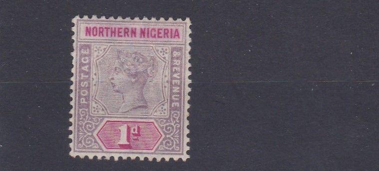 NORTHERN NIGERIA  1900  S G 2  1D  VALUE  MH  HAS CREASE 