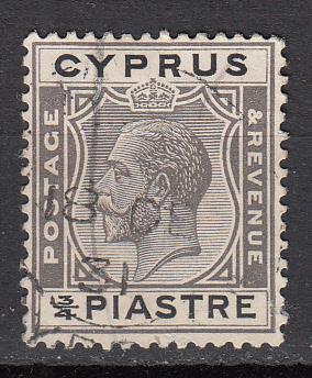 Cyprus - 1925 KGV 3/4 pi  Sc# 93 (7843)