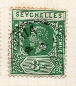 Seychelles 1917-20 Early Issue Fine Used 3c. NW-99359