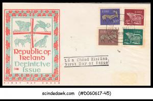 IRELAND - 1969 REPUBLIC OF IREAND DEFINIGIVE ISSUE 4V SET FDC